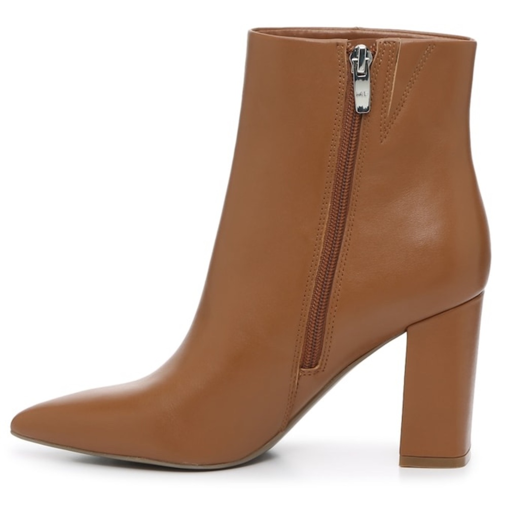 Brown Leather Boots by Marc Fisher
